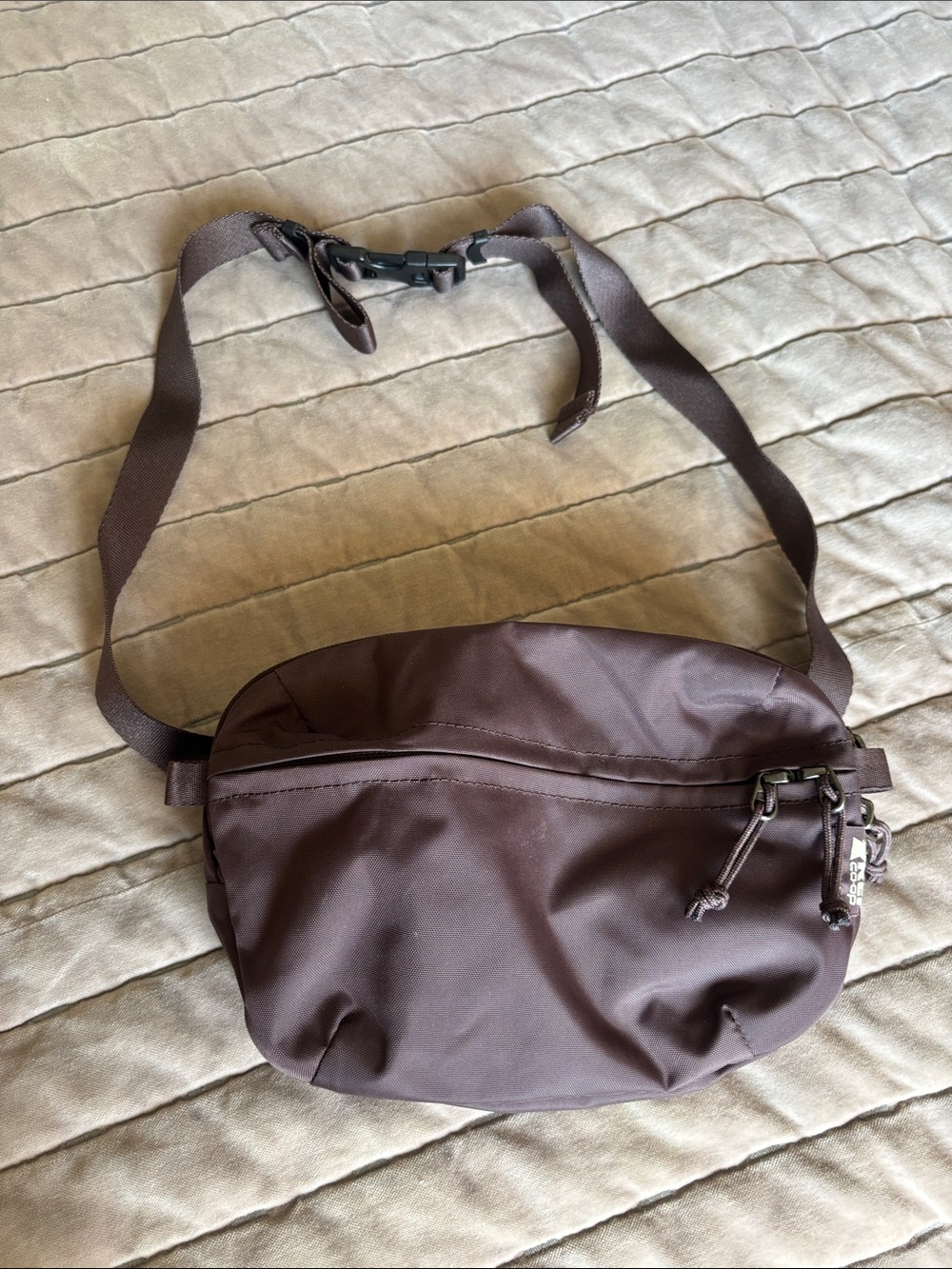REI Brown Waist Bag — Sleek Everyday Carry